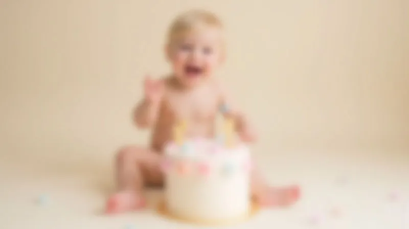 Smash cake a Napoli: il primo compleanno che diventa una festa di foto